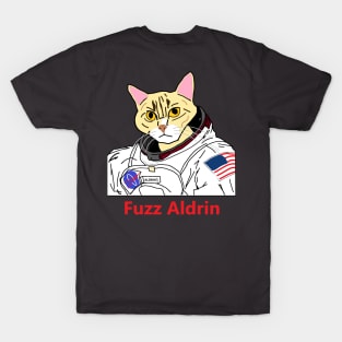 Famous Cats - Fuzz Aldrin T-Shirt